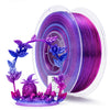 ZIRO Fast Gradient Twinkling Translucent PLA Filament 1.75mm, Flower Series-Lavender