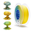 ZIRO Tri-color Matte PLA Filament 1.75mm, Sunbeam Forest