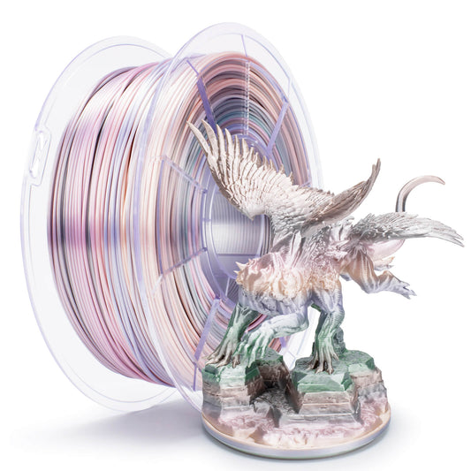 ZIRO Fast Gradient Silk PLA Filament 1.75mm, Earth Tone