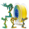 ZIRO Tri-color Matte PLA Filament 1.75mm, Sunbeam Forest
