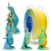 ZIRO Tri-color Matte PLA Filament 1.75mm, Sunbeam Forest