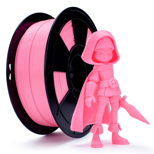 ZIRO Fluorescence PLA Filament 1.75mm, Fluo Pink