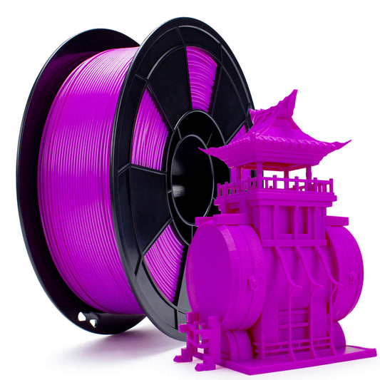 ZIRO Fluorescence PLA Filament 1.75mm, Fluo Purple
