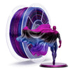 ZIRO Fast Gradient Twinkling Translucent PLA Filament 1.75mm, Galaxy