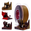 ZIRO Tri-color Matte PLA Filament 1.75mm, Volcano