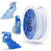 ZIRO Tri-color Matte PLA Filament 1.75mm, Snow Mountain