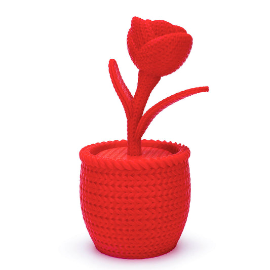 ZIRO Fluorescence PLA Filament 1.75mm, Fluo Red