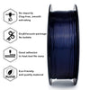 ZIRO Glitter Mystical Series PLA Filament 1.75mm, Midnight Blue