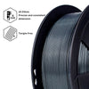 ZIRO Glitter Mystical Series PLA Filament 1.75mm, Midnight Silver