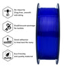ZIRO Translucent PLA Filament 1.75mm, Translucent Blue