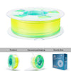 ZIRO Fast Gradient Silk PLA Filament 1.75mm, Lemon Shimmer