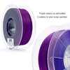 ZIRO Tri-color Matte PLA Filament 1.75mm, Indigo Space