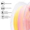 ZIRO Fast Gradient Matte PLA Filament 1.75mm, Sunlit Petal