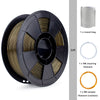 ZIRO Glitter Mystical Series PLA Filament 1.75mm, Midnight Gold