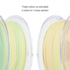 ZIRO Tri-color Matte PLA Filament 1.75mm, Mist