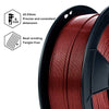 ZIRO Glitter Diamond  PLA Filament 1.75mm, Red