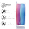 ZIRO Fast Gradient Matte PLA Filament 1.75mm, Vibrant Coral