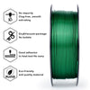 ZIRO Glitter Diamond PLA Filament 1.75mm, Emerald Green