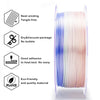 ZIRO Fast Gradient Silk PLA Filament 1.75mm, Pastel Pearl