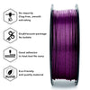 ZIRO Glitter Diamond  PLA Filament 1.75mm, Purple