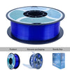 ZIRO Translucent PLA Filament 1.75mm, Translucent Blue