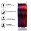 ZIRO Fast Gradient Twinkling Translucent PLA Filament 1.75mm, Chromatic Glitter