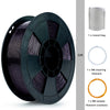 ZIRO Glitter Diamond  PLA Filament 1.75mm, Black