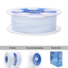 ZIRO Tri-color Matte PLA Filament 1.75mm, Snow Mountain