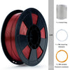 ZIRO Glitter Diamond  PLA Filament 1.75mm, Red