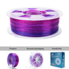 ZIRO Fast Gradient Twinkling Translucent PLA Filament 1.75mm, Flower Series-Lavender