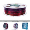 ZIRO Fast Gradient Twinkling Translucent PLA Filament 1.75mm, Chromatic Glitter