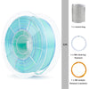 ZIRO Fast Gradient Silk PLA Filament 1.75mm, Personality Series-Pure