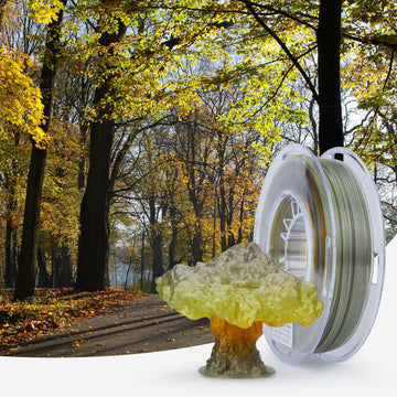 ZIRO Gradient Translucent PLA Season Series Filament 1.75mm, Autumn