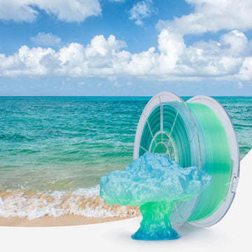 ZIRO Gradient Translucent PLA Season Series Filament 1.75mm, Summer
