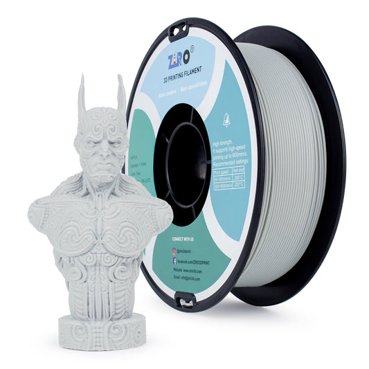 ZIRO High Speed PLA Filament 1.75mm, Gray