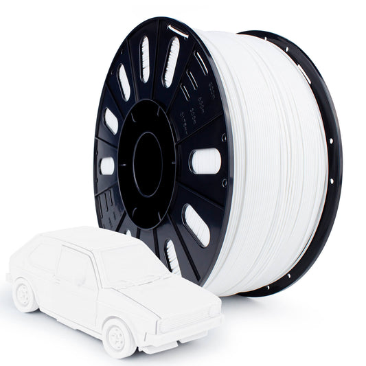ZIRO High Speed PLA 1.75mm Filament 3KG, White