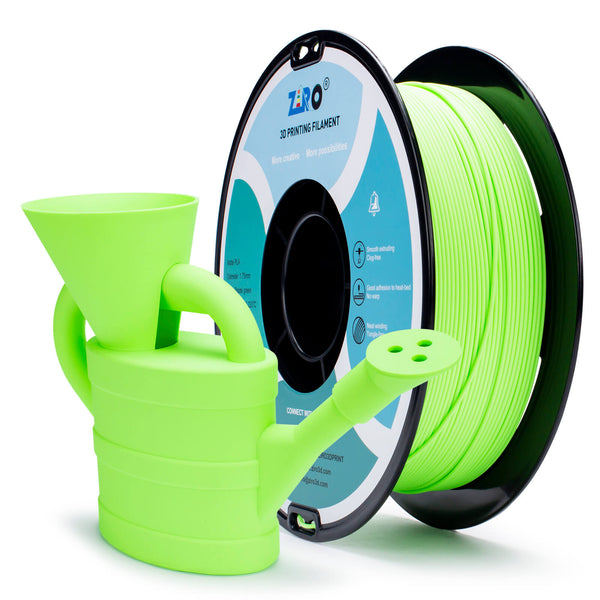ZIRO Matte PLA Filament 1.75mm, Pastel Green