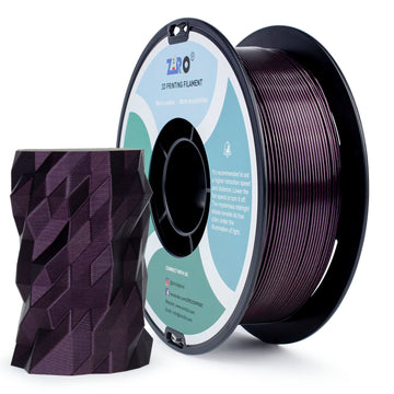 ZIRO Glitter Mystical Series PLA Filament 1.75mm, Midnight Purple