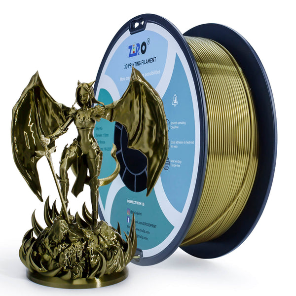ZIRO Silk PLA Filament 1.75mm, Bronze