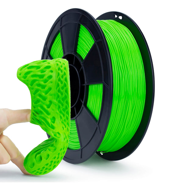 ZIRO Shore 95A Hardness TPU Filament 1.75mm, Green
