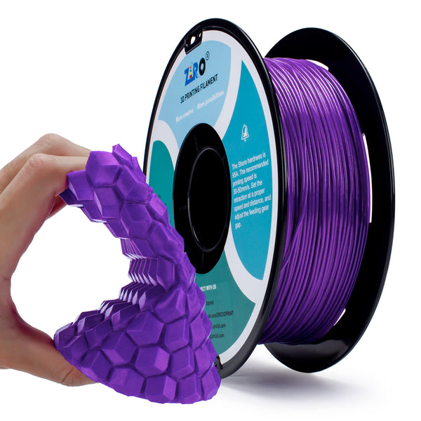 ZIRO Shore 95A Hardness TPU Filament 1.75mm, Purple