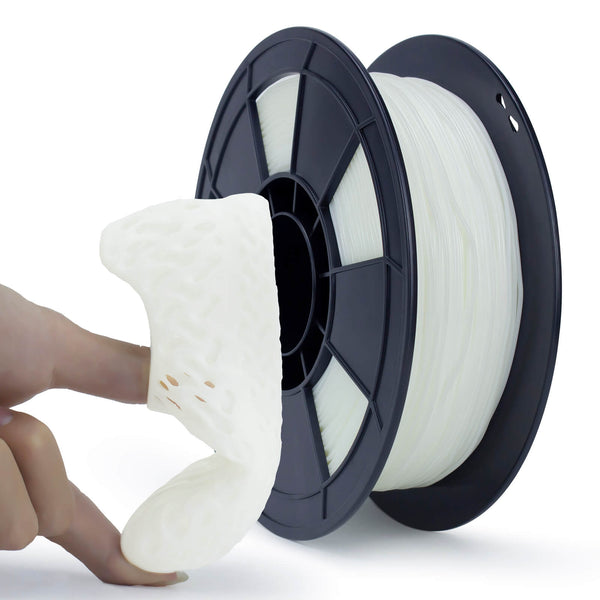 ZIRO Shore 95A Hardness TPU Filament 1.75mm, White