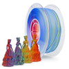 ZIRO Tri-color Matte PLA Filament 1.75mm, Neon