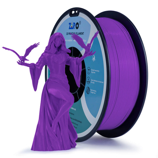 ZIRO PLA PRO Basic Color Series Filament 1.75mm, Purple