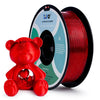 ZIRO Glitter Twinkling PLA Filament 1.75mm, Red