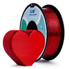 ZIRO Glitter Twinkling PLA Filament 1.75mm, Red