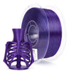 ZIRO Iridescent Series PLA Twinkle Effect Filament 1.75mm 1kg/2.2lb Spool , Electric Purple