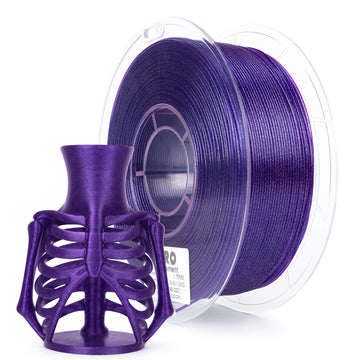 ZIRO Iridescent Series PLA Twinkle Effect Filament 1.75mm 1kg/2.2lb Spool , Electric Purple