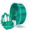 ZIRO Iridescent Series PLA Twinkle Effect Filament 1.75mm 1kg/2.2lb Spool , Lake Green