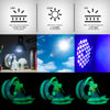 ZIRO Rainbow Glow in Dark PLA Filament 1.75mm, GID Rainbow